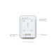 Difuzor AI PoE UniFi Ubiquiti pentru interior cu alerte inteligente și montare încastrată, UP-AI-Speak